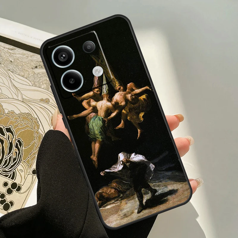 Spain Francisco Goya Art Case For Xiaomi Redmi Note 14 12 11 9 10 13 Pro 9S 10S 11S 12S Redmi 14C 10C 12C 13C Cover