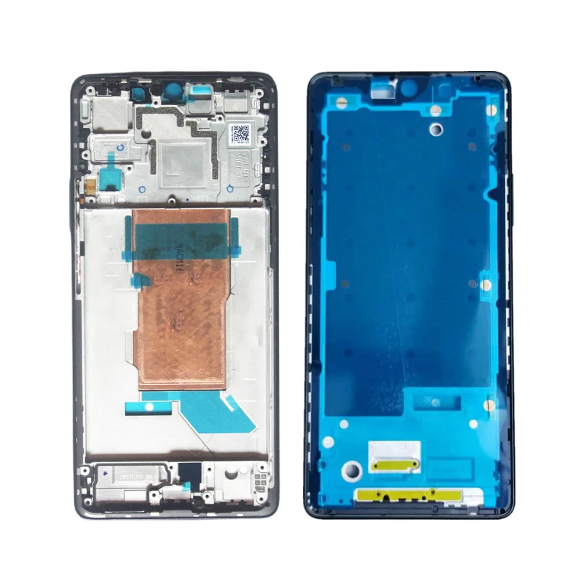 For Xiaomi Poco F5 Back Lid + LCD Front Frame Middle Bezel + Sim Tray Full Housing With Camera Lens phone Repair Parts