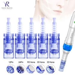 10/50/100Pcs Replacement Cartridges Use On Dr.Pen Ultima A6 A1 M5 M7 N2 E30 9/12/36/42 Nano Needle 0.25mm Skin Care Kit Needles