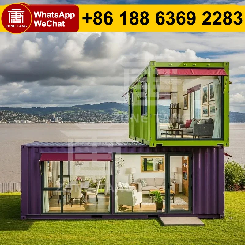 

Durable Easily Movable Modular Flat Pack Home Container Buildings Modern Shipping Container Home Mobile House Customize Color
