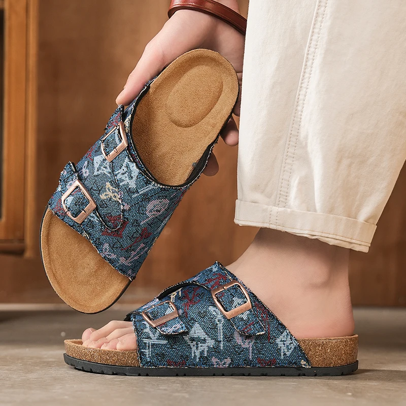 

Ladies Simple Fashion Beach Slippers Flat Lightweight Flexible Sole Anti Slip Comfortable Breathable Travel Vacation Wear