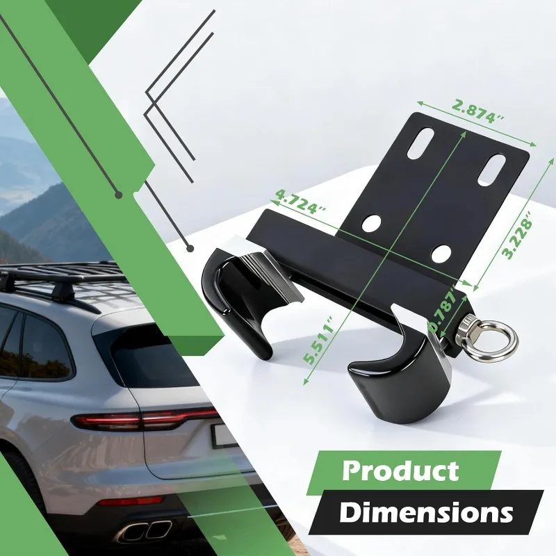 Quick dismantling bracket for the side tent, convenient installation of fixing fixtures for the self-driving camping side tent