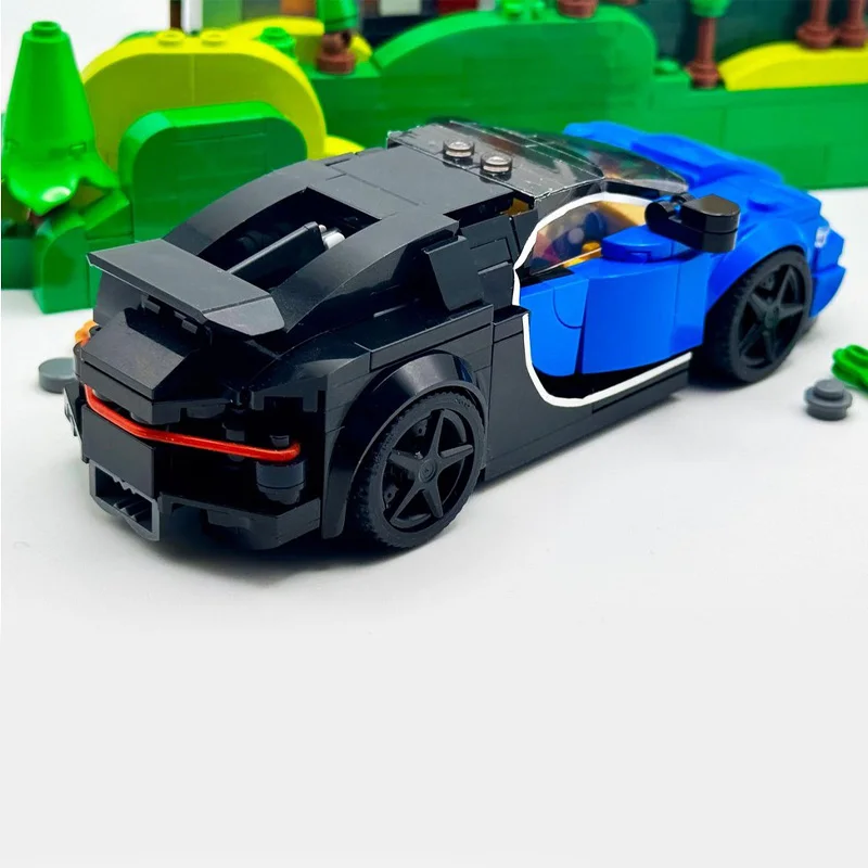 235 PCS Supercar Chiron MOC Customize Modular Building Block Creative Design Educational Learning Toy DIY Holiday Toy Gifts