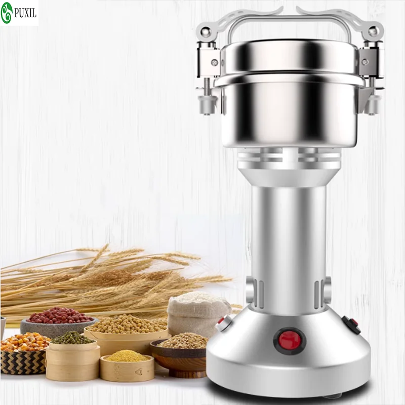 

Электрические крупы, 500 г, электрическая мельница для трав, портативная мельница для зерна, электрическая мельница для специй, 220 В, 3 лезвия, 36000 об/мин, мельница для зерна