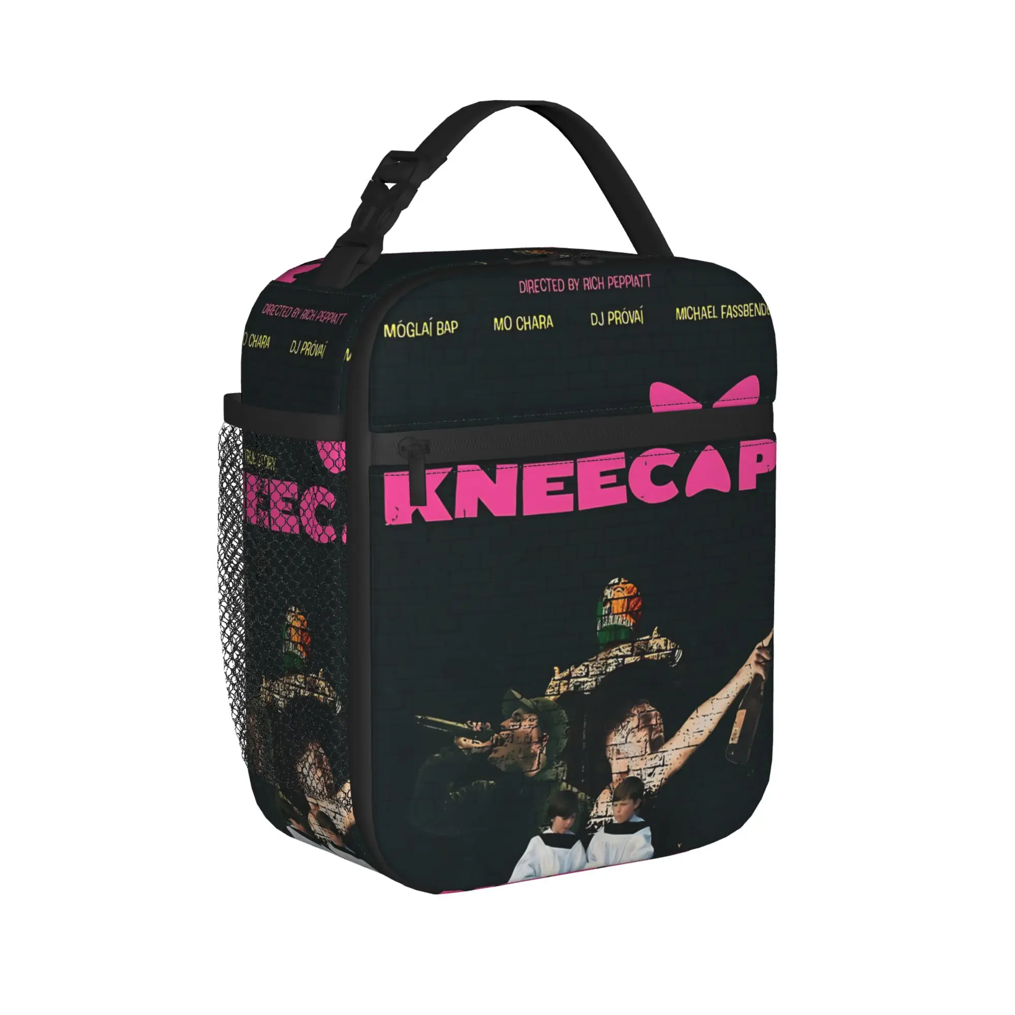 KNEECAP Movie Poster Insulated Lunch Bag Portable  Lunch Container Cooler Bag Lunch Box Tote Office  Travel Bento Pouch