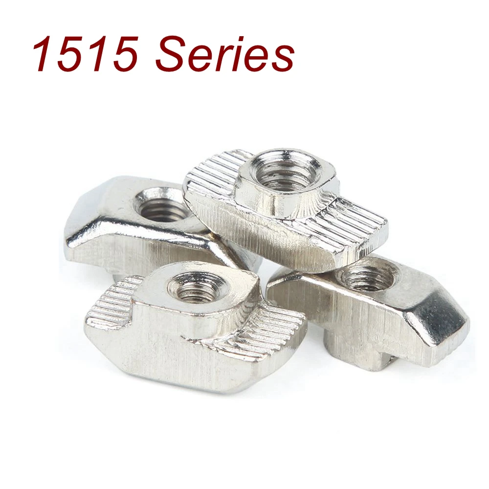 

T nut for 1515 series Aluminum Profile Hammer Nut Carbon Steel Nickel Plated Aluminum Profile Nut