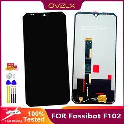 Pantalla táctil LCD 100% probada para Fossibot F102, reemplazo de montaje de pantalla táctil de 6,58 pulgadas, Android 13 para fossibot f 102, LCD + pegamento