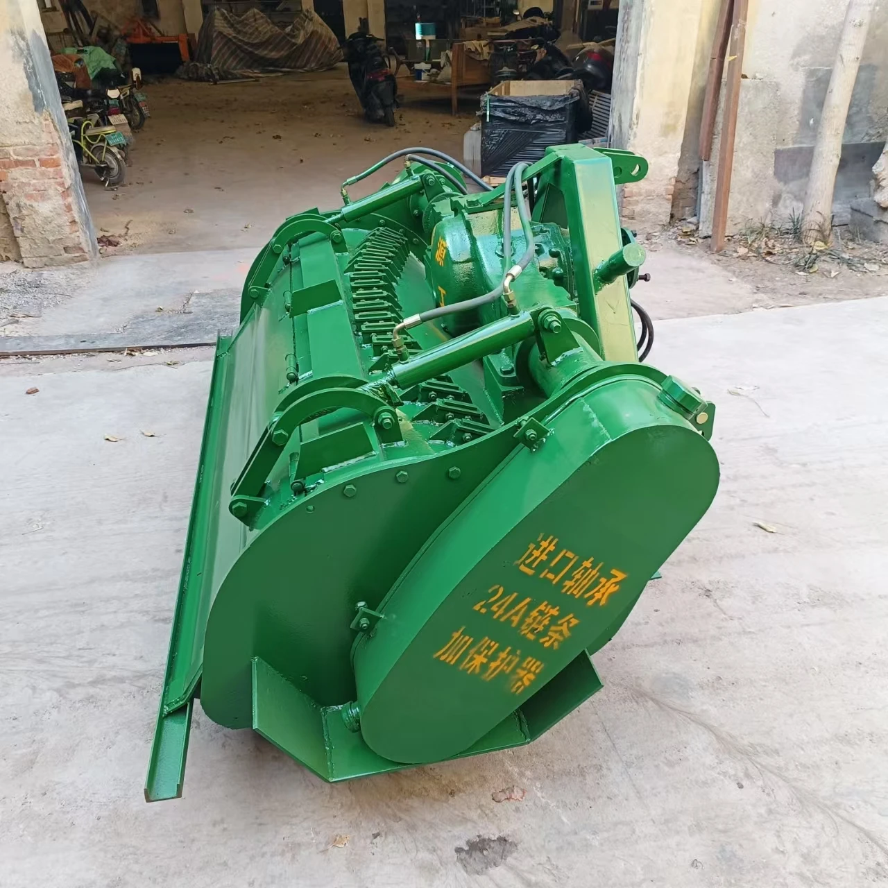 

75-180HP Farm Machinery Tractor Side Shift Hydraulic Flail Mower Wood Mulcher Chipper Shredder for Park Greening Land Clearing