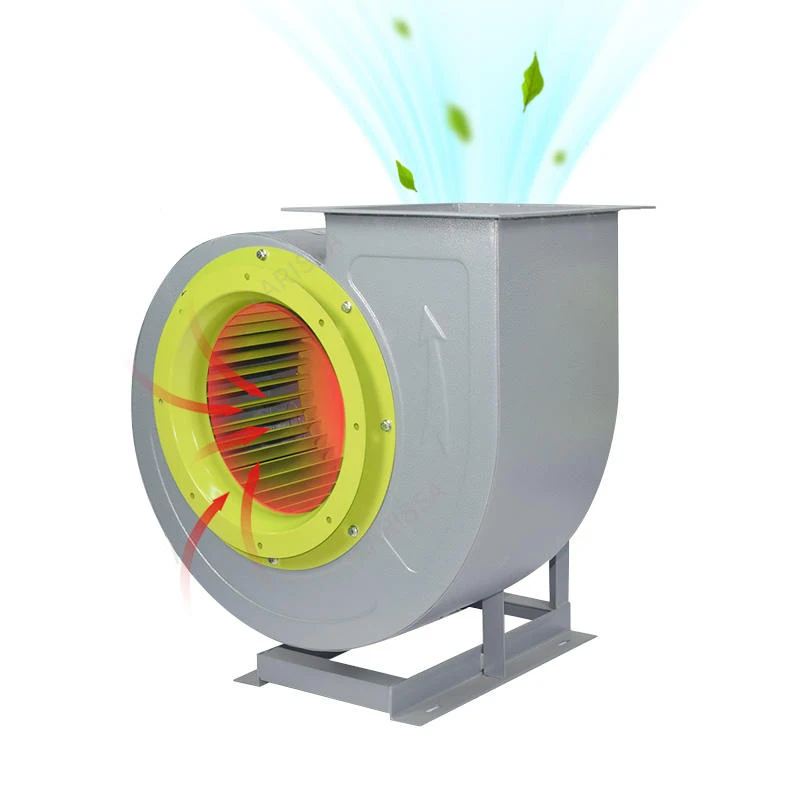 

CF Centrifugal Blower 220V/380V, High Power Kitchen Ventilation Industrial Dust Extraction Silent Exhaust Fan