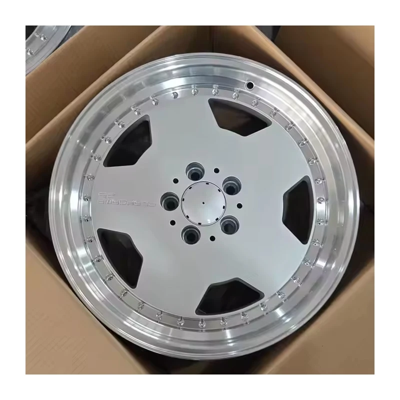 Wheels 5x112 PCD Performa Rims Deep Lip Old School Design Alloy Aluminum 17 18 Inch 25 F]For AMG W124 Impact Test 3 Year