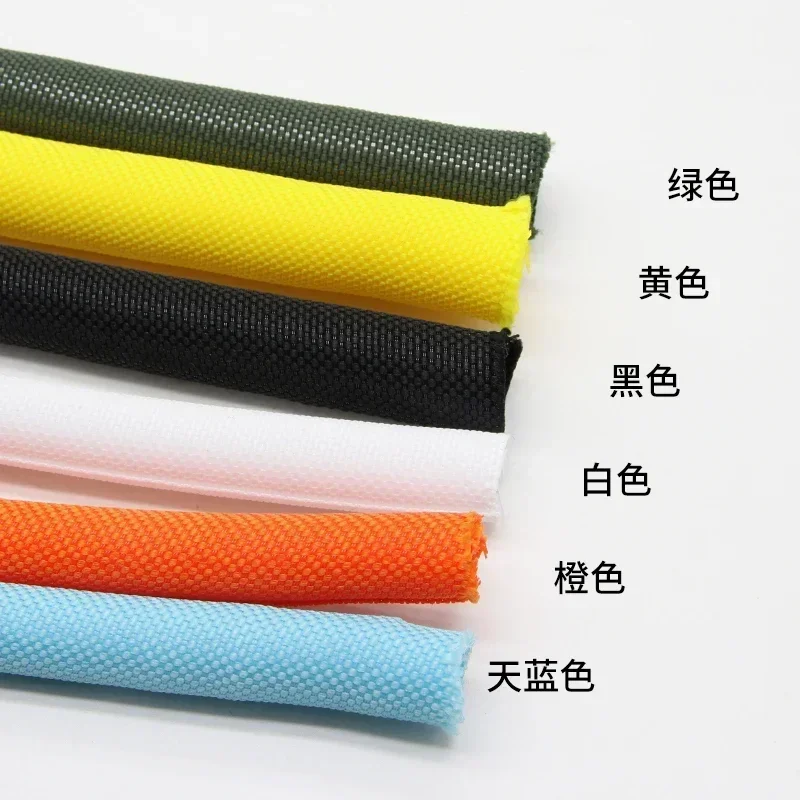 

1/2/5m Self Closing PET Expandable Braided Sleeve Insulated Wrap Self Close Sleeved Cable Protecter Self-Closed Cable Organiser