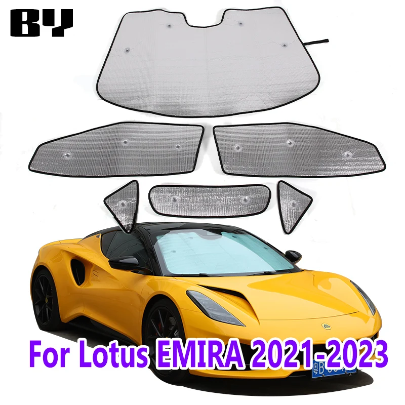 For Lotus EMIRA 20212022 2023 Car Front Windshield Full Window Glass Sun Protection Parasol Car Accessories