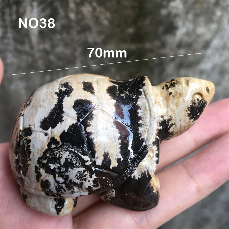 Natural Stone Picture Jasper Carving Turtle Landscape Painting Unicorn Landscape Figure Witchcraft Energy Mind Healing Spiritual