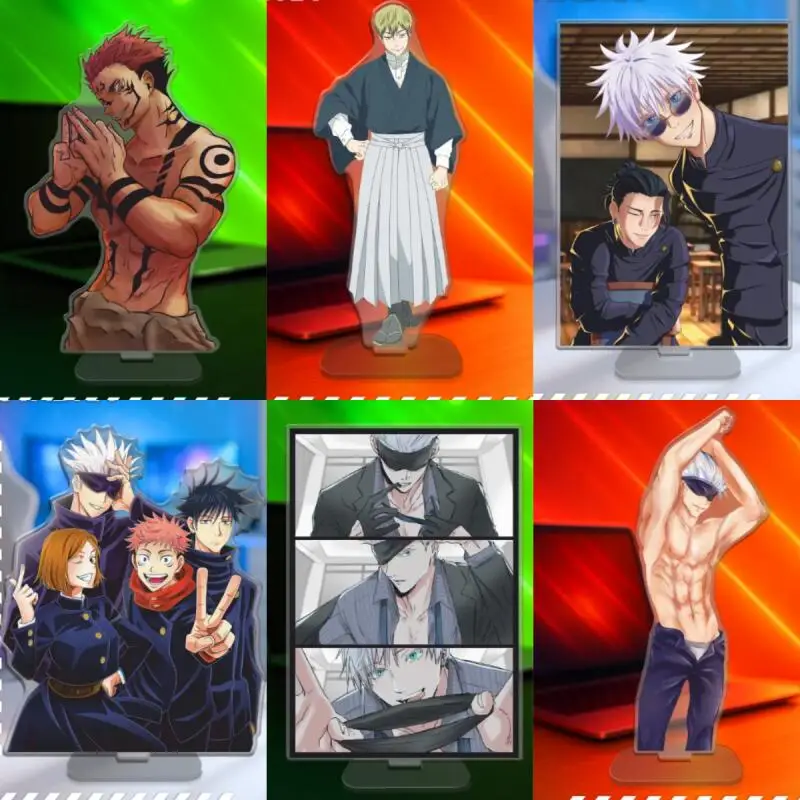 

15Cm Acrylic Stand for Jjk Ryomen Sukuna Naoya Zenin Gojo Satoru Yuji Itadori Megumi Fushiguro Anime Peripheral Acrylic Standee