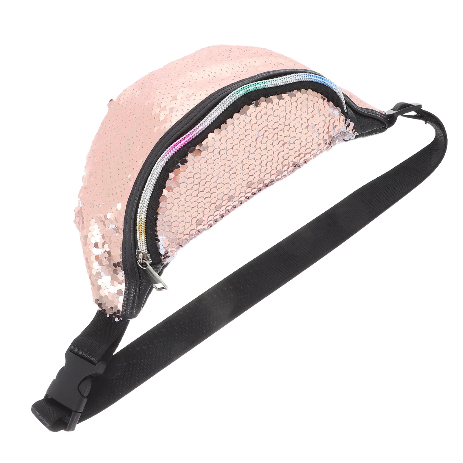 

Mermaid Fashion Sequin Waist Pouch Lightweight Durable Sports Outdoor Bag Necessities Phone Wallet Keys Id Sunglasses