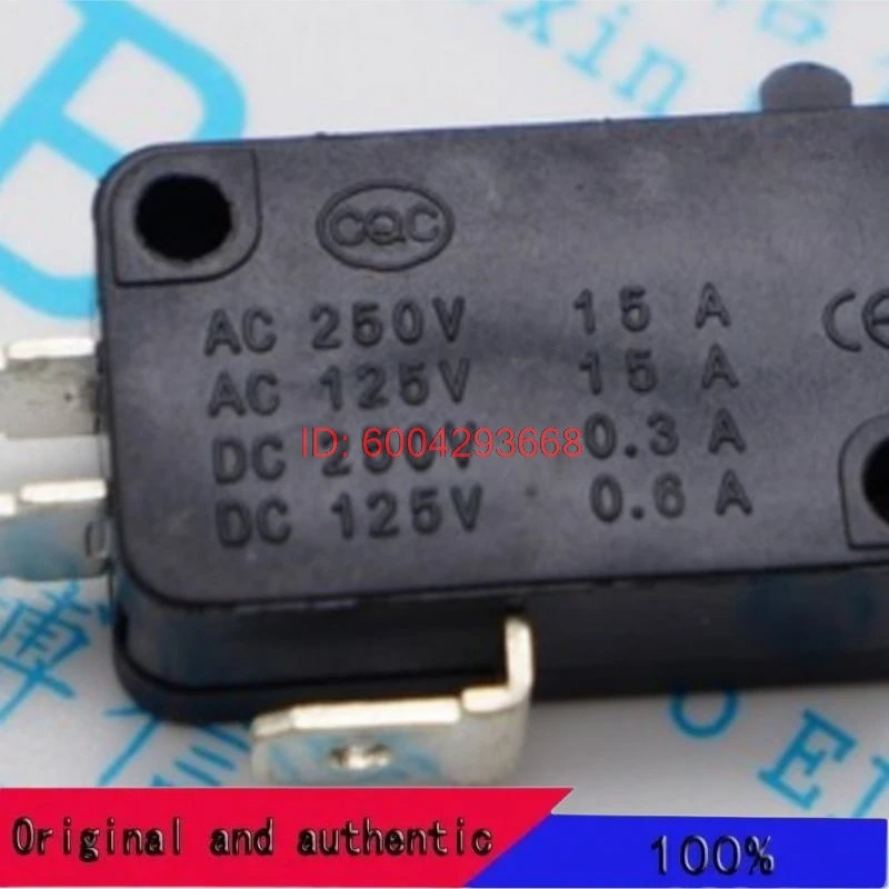 (10pcs/lot)Large micro-button switch V-15-1C25 / IC25 silver point microwave contact switch