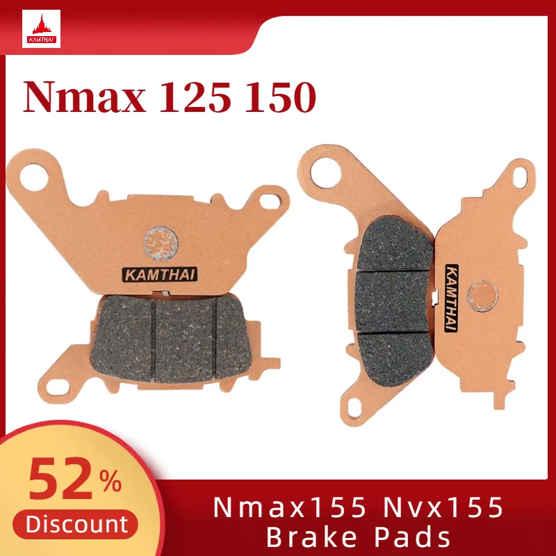 KAMTHAI Motorcycle Disc Brake Pad Brakes Front Rear Disc Brake Pads For FA694 YAMAHA Nmax N-Max 125 150 Nmax 155 Scooter Parts
