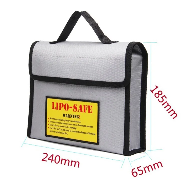 5 قطعة مقاومة درجات الحرارة العالية مقاومة للحريق واقية من الانفجار يبو الحرس حقيبة السلامة لبطارية RC Li-PO وتخزين الألعاب الكهربائية