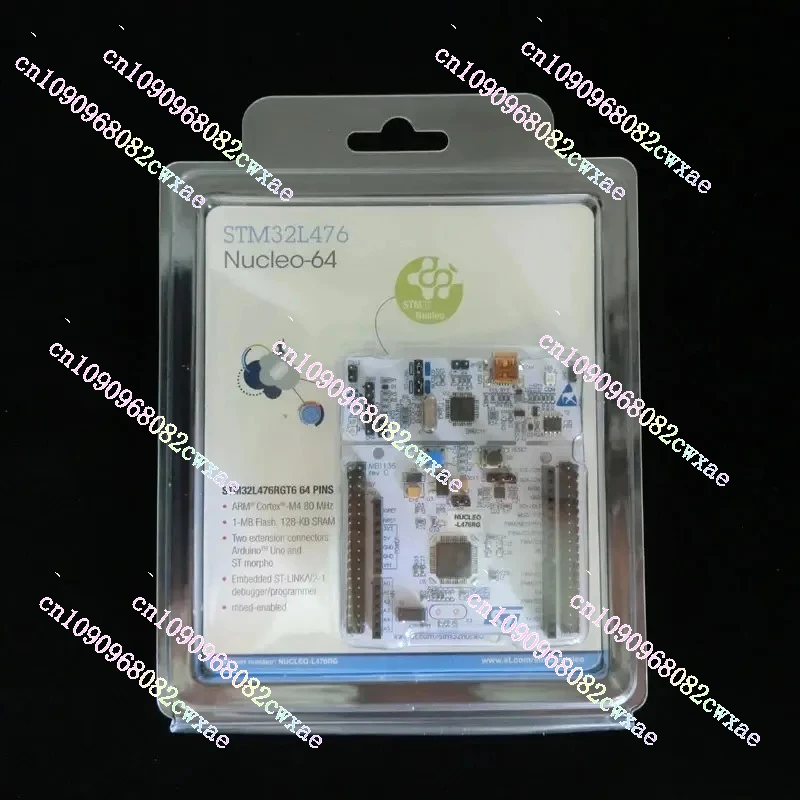 

NUCLEO-L476RG ARM STM32 Nucleo development board with STM32L476RGT6 MCU, supports Arduino NUCLEO L476RG