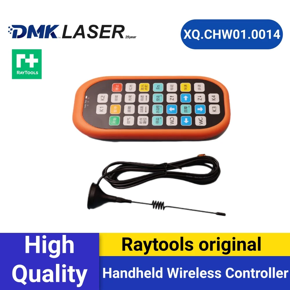 Raytools original Wireless Handleheld Control Box XQ.CHW01.0014 Remote Controller for Laser Cutter head for XC3000P/XC4000T