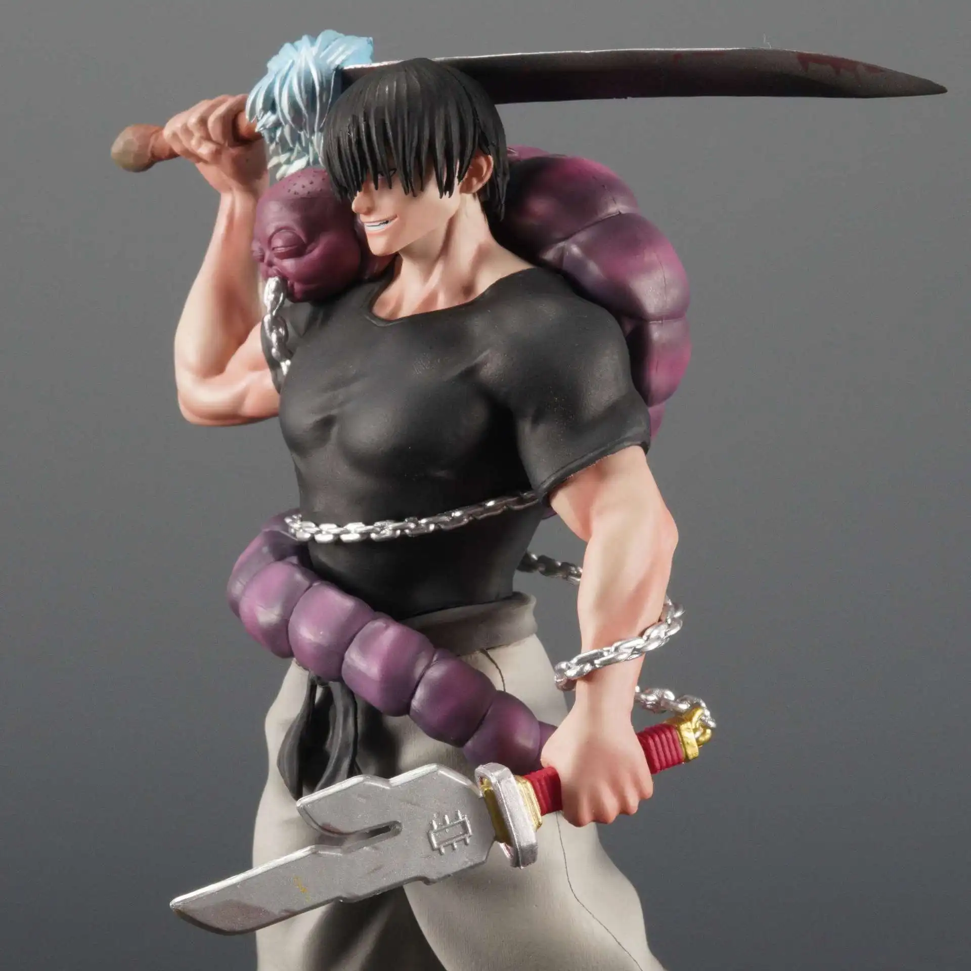 Nuevo 21cm Anime Jujutsu Kaisen Fushiguro Toji postura de pie figura de acción PVC modelo estatua juguetes decoración de escritorio regalos coleccionables