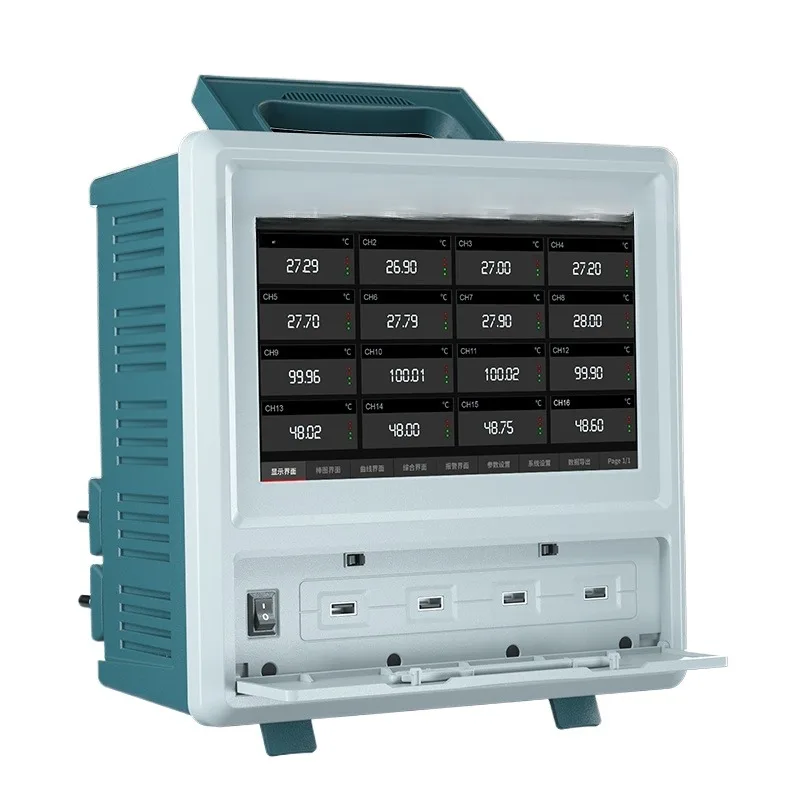 

TP1000H High Speed Paperless Recorder Temperature Voltage Current Data Multifunctional Tester