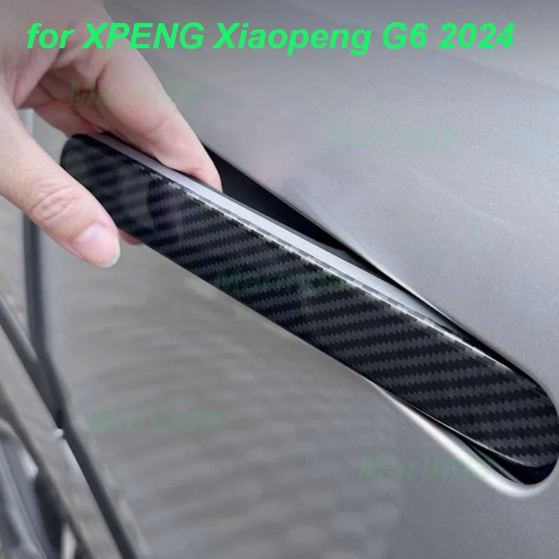 

Car Door Exterior Handle Cover for XPENG Xiaopeng G6 2024 Handle Sticker ABS Cover Anti-scratch Frame Exterior Accessories