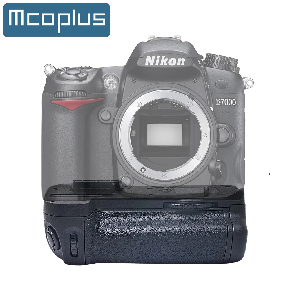 Mcopus BG-D7000 수직 배터리 그립, 니콘 D7000 SLR 디지털 카메라용 MB-D11, EN-EL15 배터리 또는 AA 배터리로 작동 