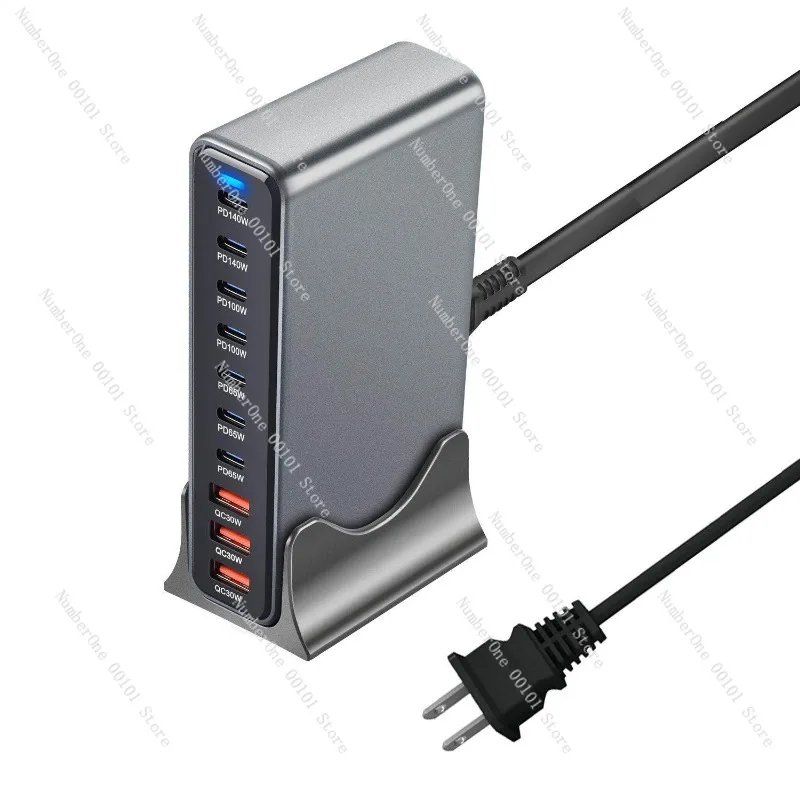 800w Gallium Nitride PD Charger 765w Multi-Function PD Desktop Charger 730w New 10-Port Charger