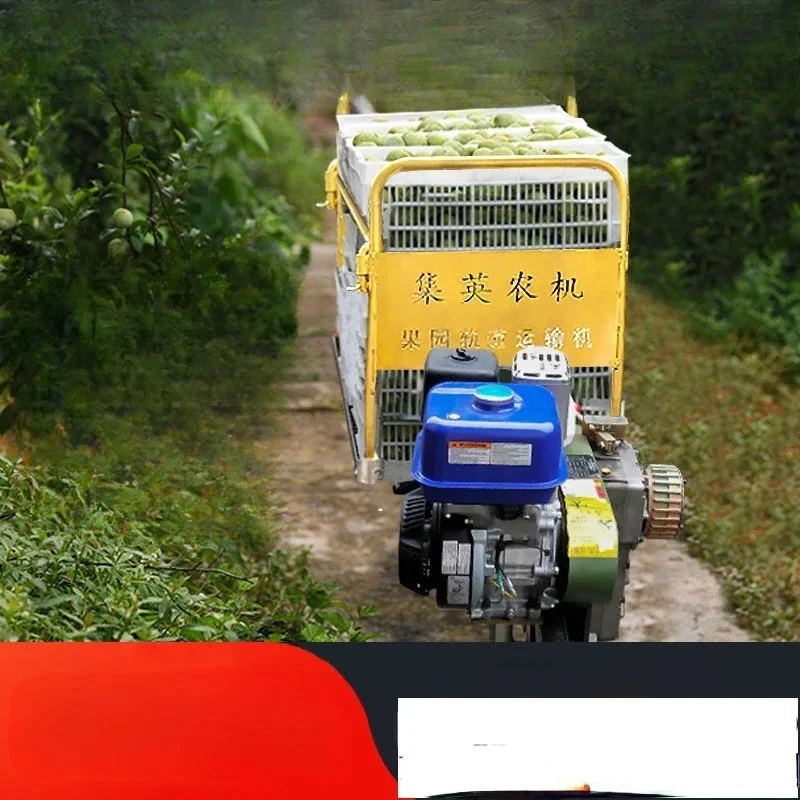 transport machine orchard tea garden field engineering construction agricultural small track transport vehicle