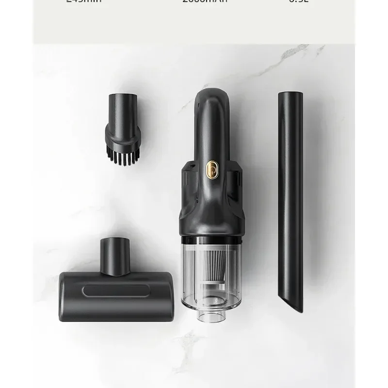 Wireless rechargeable vacuum cleaner Portable handheld household car powerful high-power vacuum cleaner