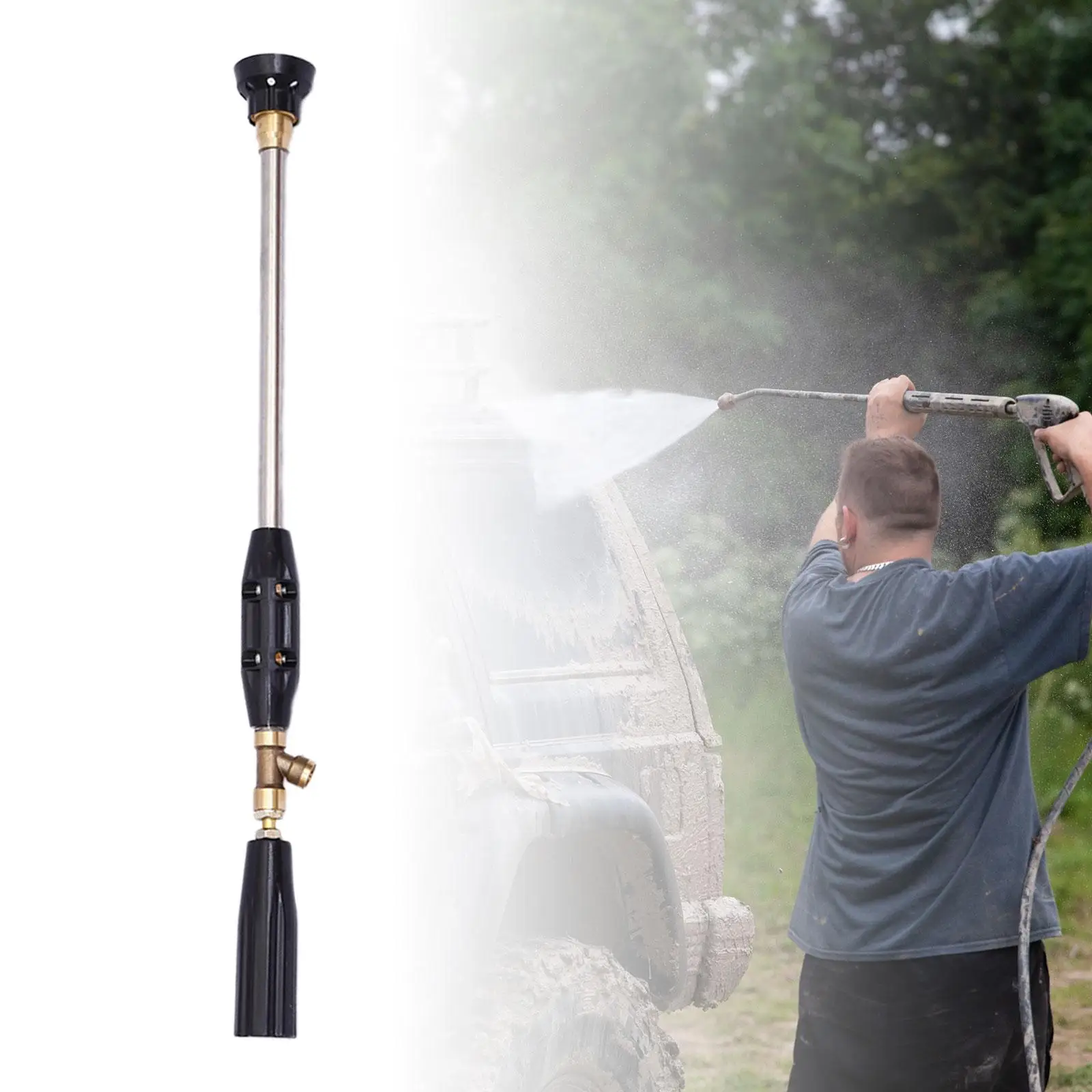 High Pressure Water Spray for Car Washing Air Conditioning Cleaning Lawn