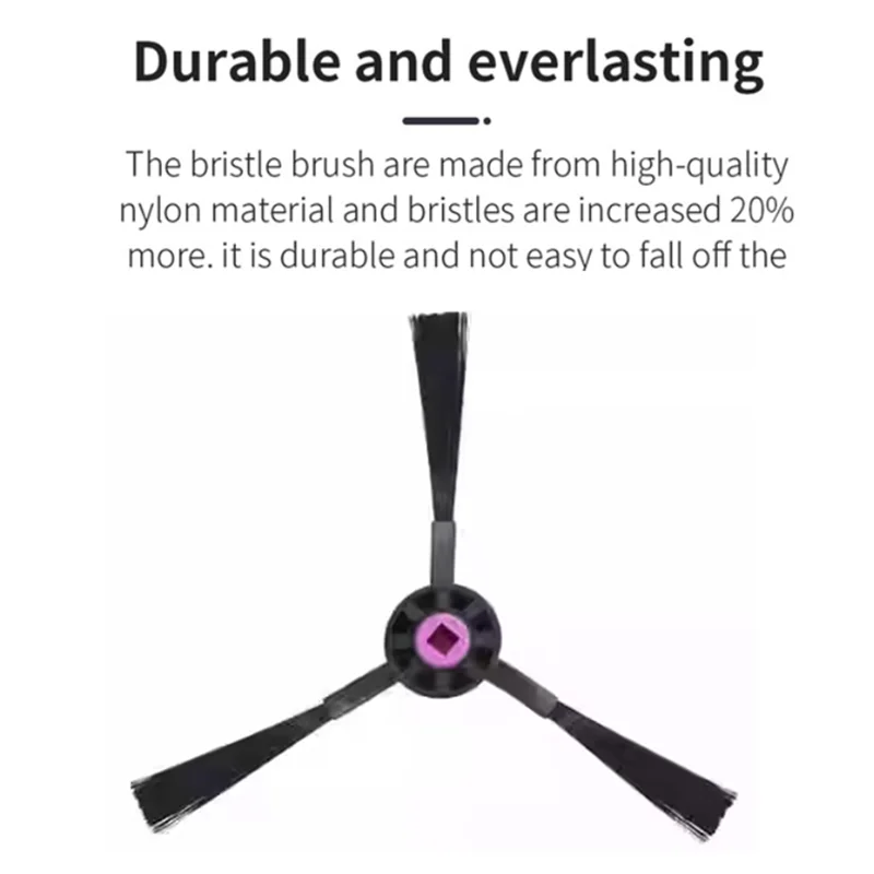 24 Uds para JONR P20 Pro accesorios de Robot aspirador piezas de repuesto cepillo lateral lavable paño de mopa bolsa de polvo-A58E