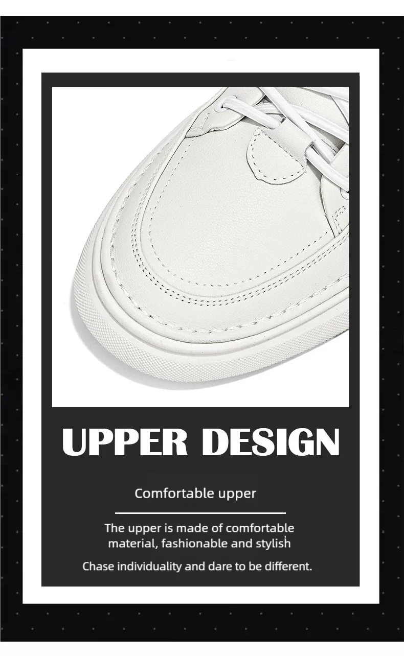 Herren-Slipper, lässige Schuhe für den Sommer, atmungsaktiv, leicht, mit weicher Sohle, flache Outdoor-Wanderschuhe, modische weiße Schuhe für Studenten. – Detail 4