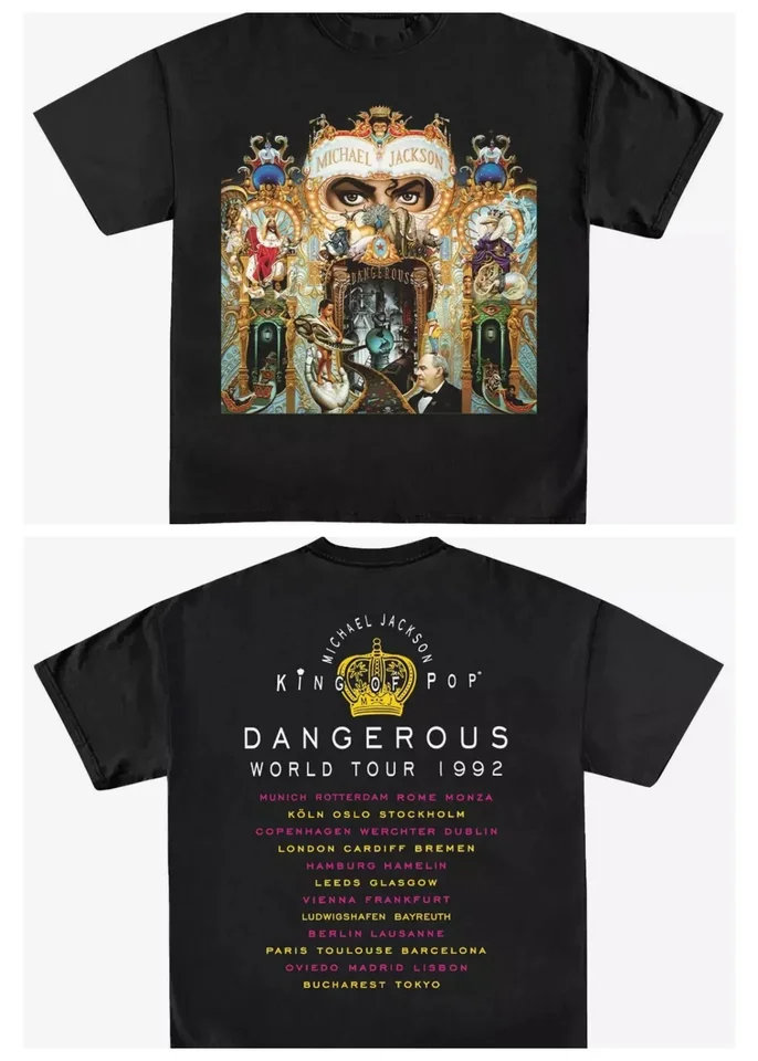 2026 Michael Jacksons This Is It T-shirt Unisex Singer Cotton Men