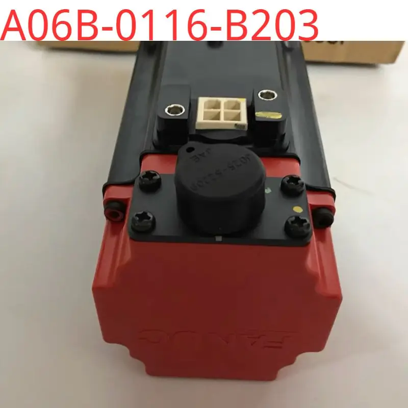 A06B-0116-B203 FANUC robot servo motor small motor detection OK