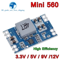 High Efficiency Output 3.3V 5V 9V 12V 5A mini560 Step Down DC-DC Converter Voltage Regulator Buck Stabilized Power Supply Module