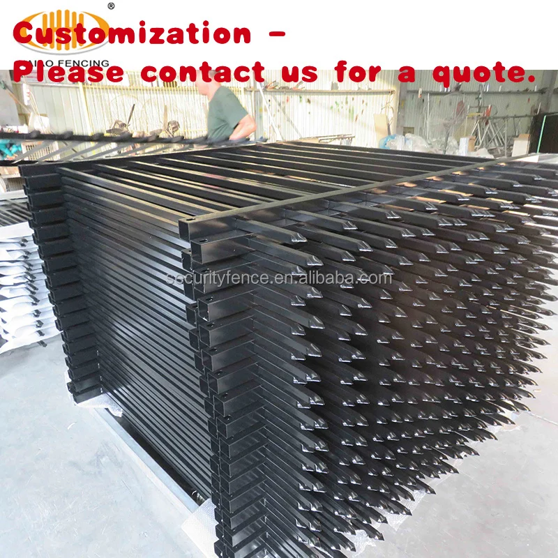 

custom.Ornamental Aluminum Spear Top Wrought Iron Fence Panel