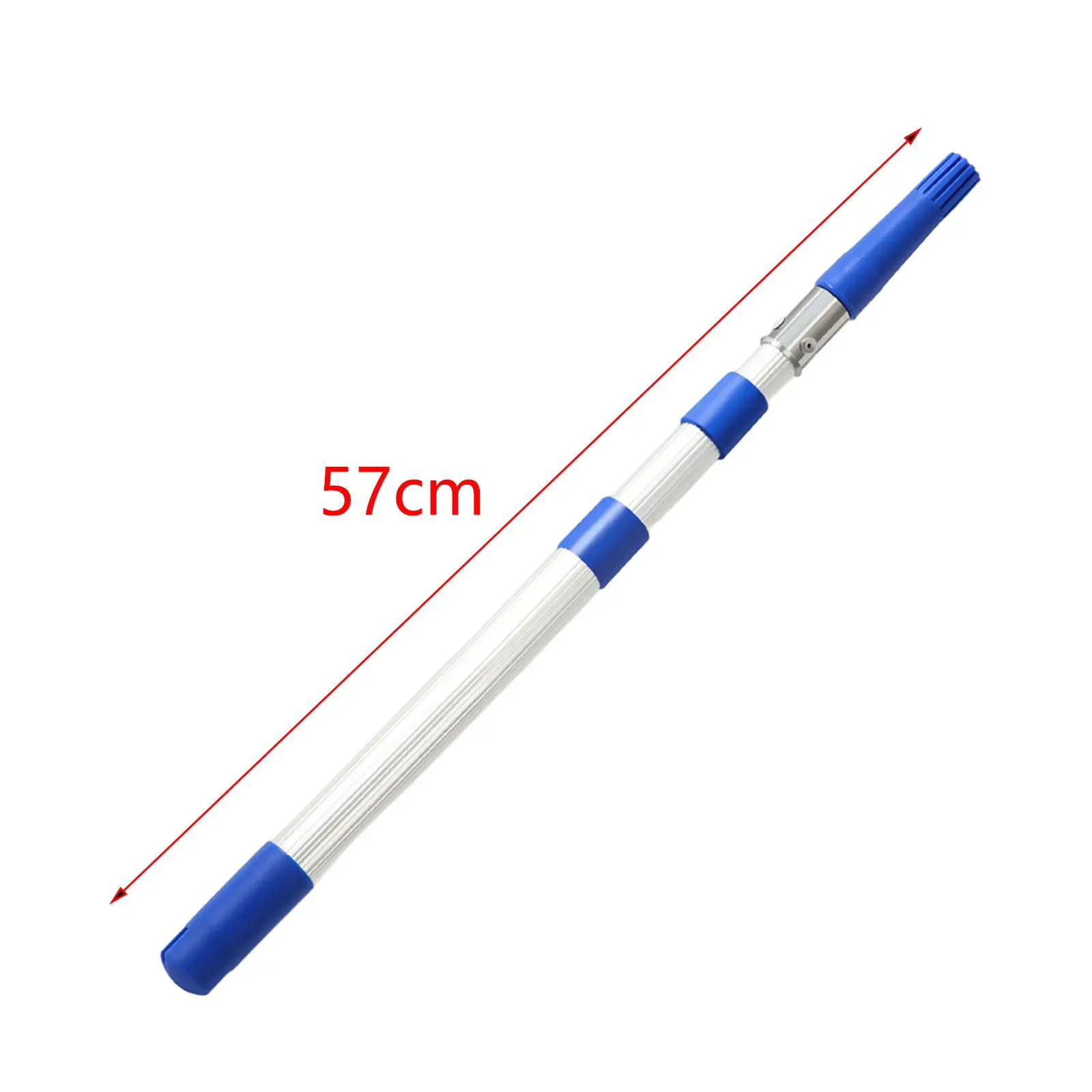 Telescopic Paint Roller Brush Rod with Extension Pole Interior Exterior Wall Painting Tool for Home Improvement and Repairs