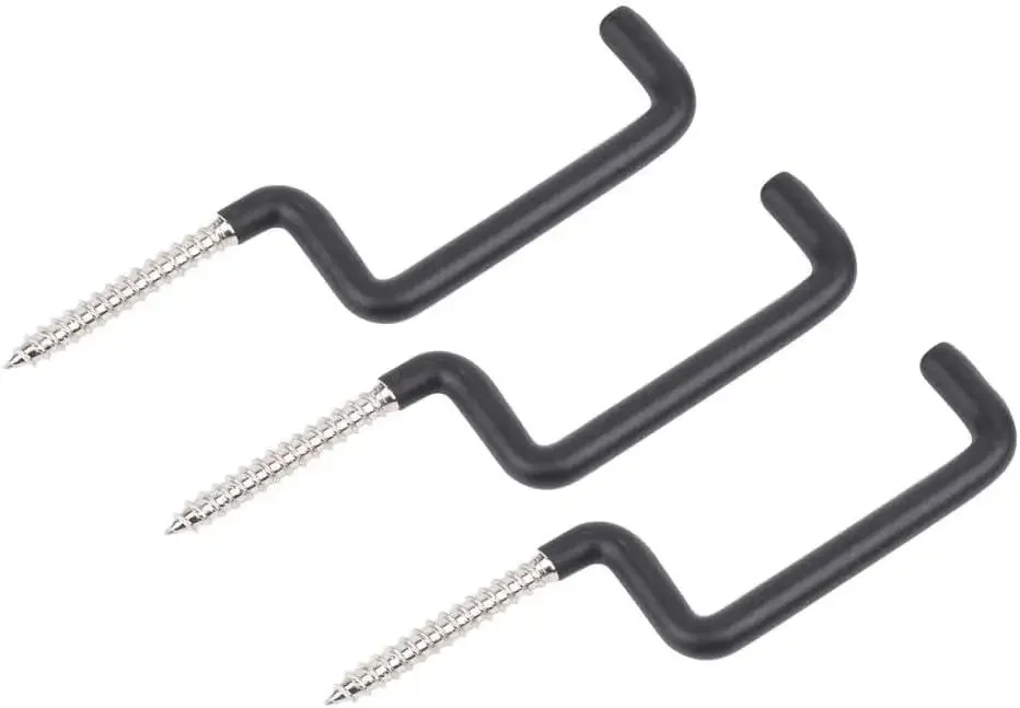 

Крючок для стрельбы из лука, настоящая подставка для дерева, вешалки для лука, держатель для лука, аксессуары для охоты на открытом воздухе, черный, 10 шт.