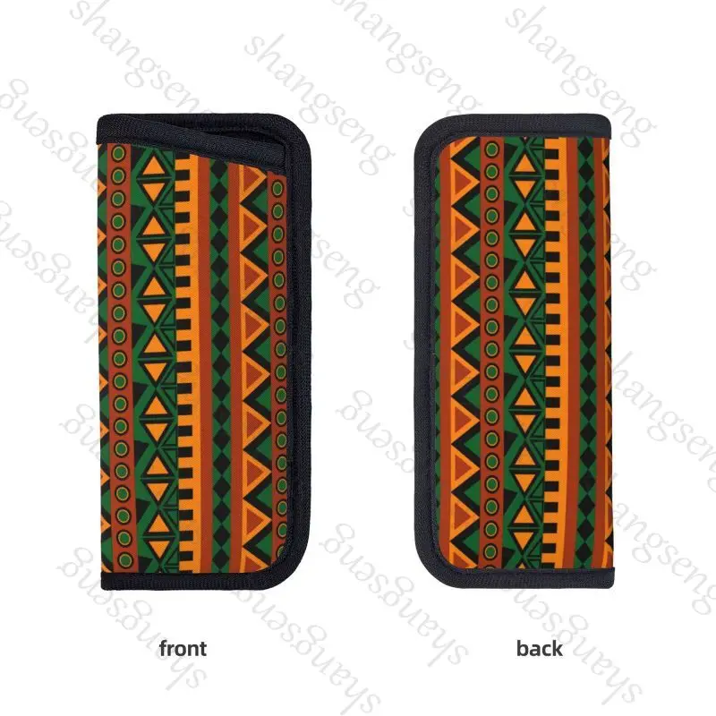 New African Pattern Print Glasses Case Portable zipper soft-shell is suitable for cosmetics storage Soft portable glasses bag