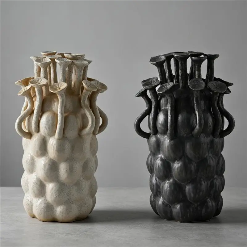 Creative natural object organic form three-dimensional relief modern art sense ornament flower ware