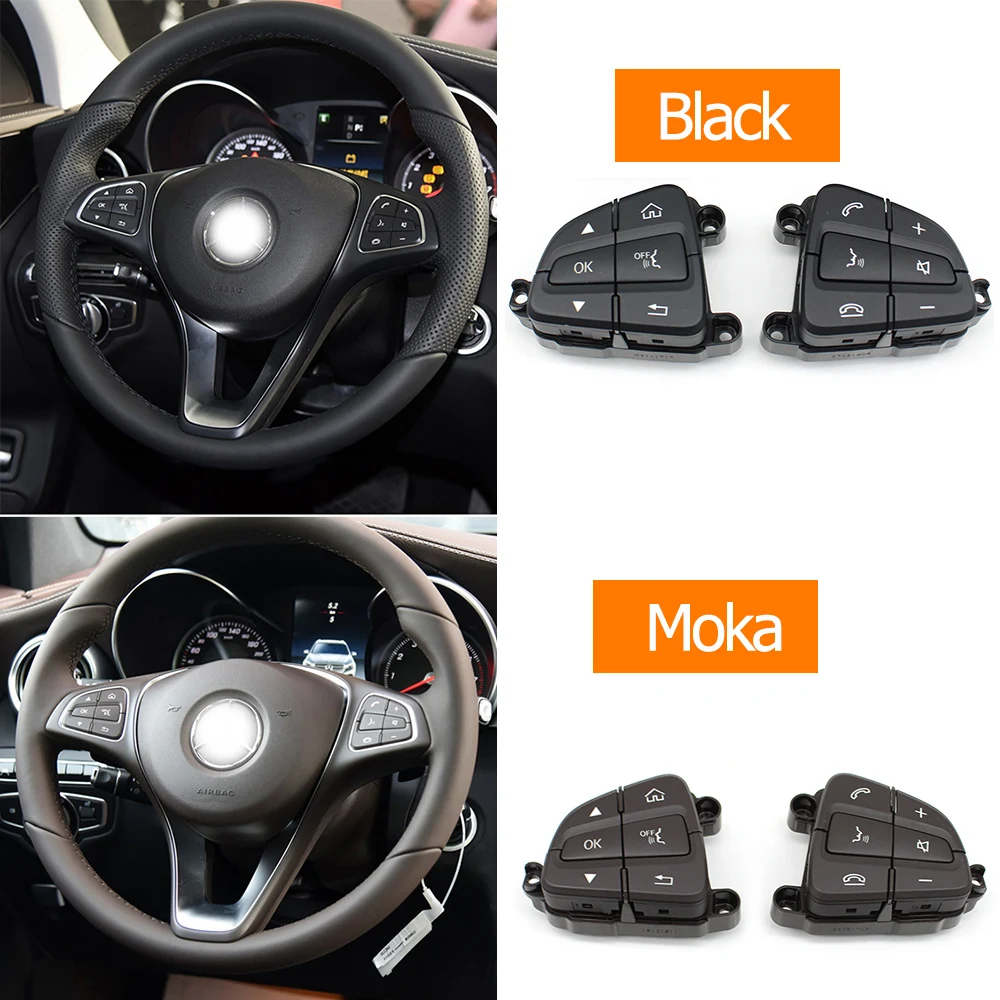 Car Steering Wheel Control Switch Button Repair Kit For Mercedes BENZ C GLC Class W205 W253 C200 C300 GLC200 GLC260 GLC300