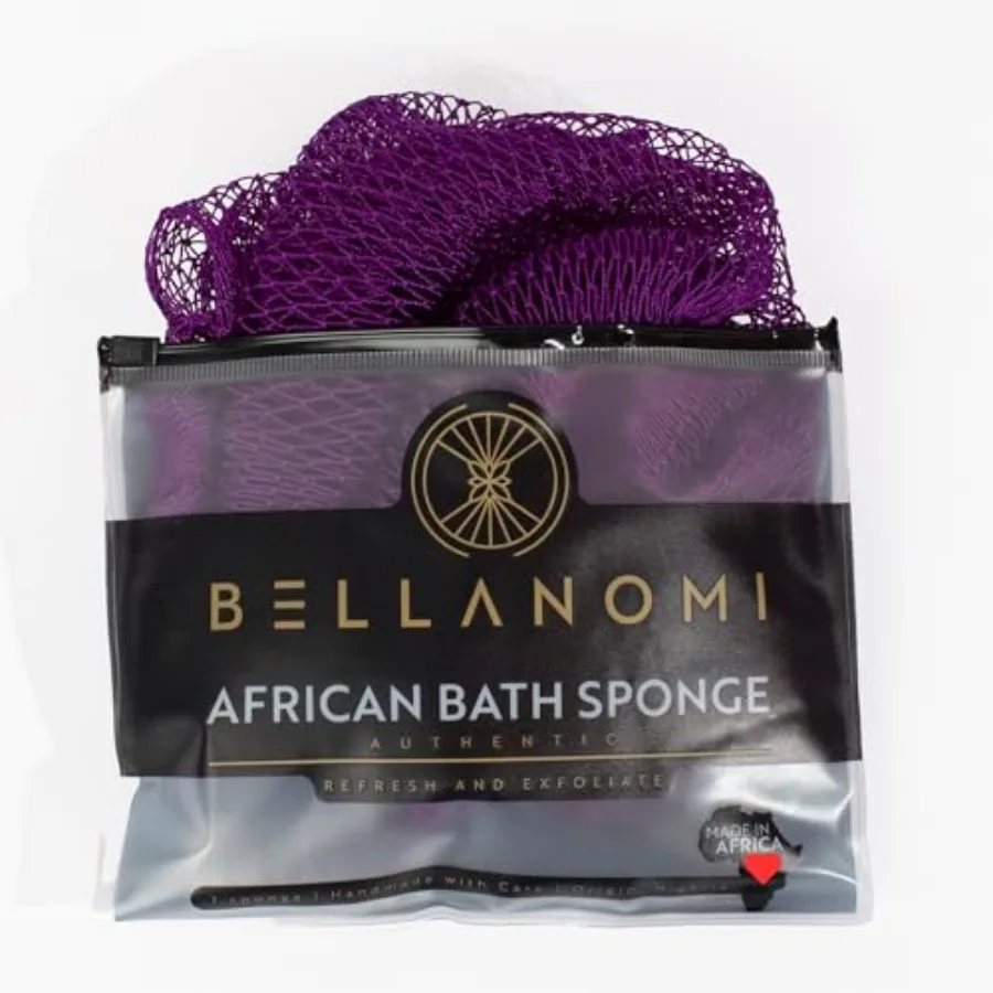 

African Exfoliating Net Sponge, Authentic, Ethically sourced from Nigeria, 45 Inch Long, Back Scrubber for Daily use