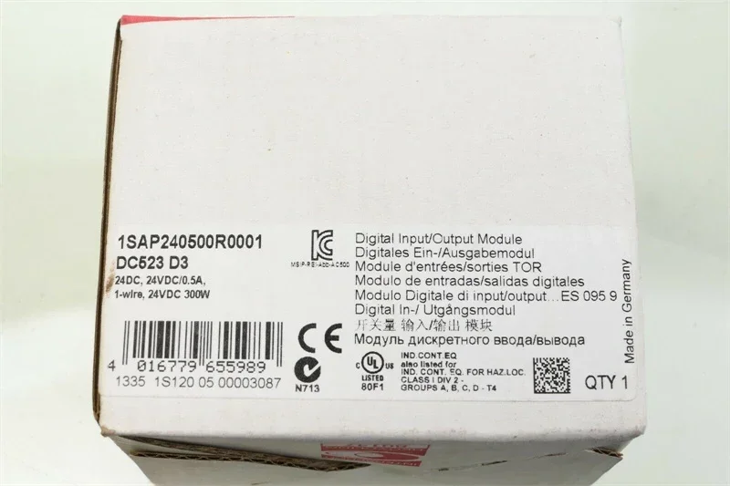 Novo módulo PLC original em estoque DC523 1SAP 240500 R0001 Garantia de um ano