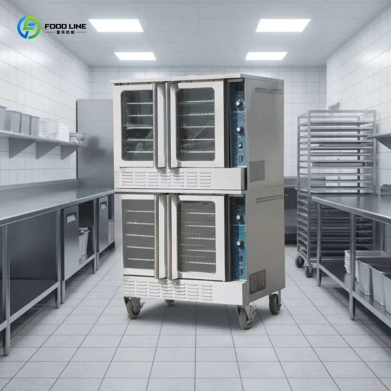 Customized Commercial Gas Convection Oven with Digital Control and 60-Minute Timer for Bakeries and Hotels