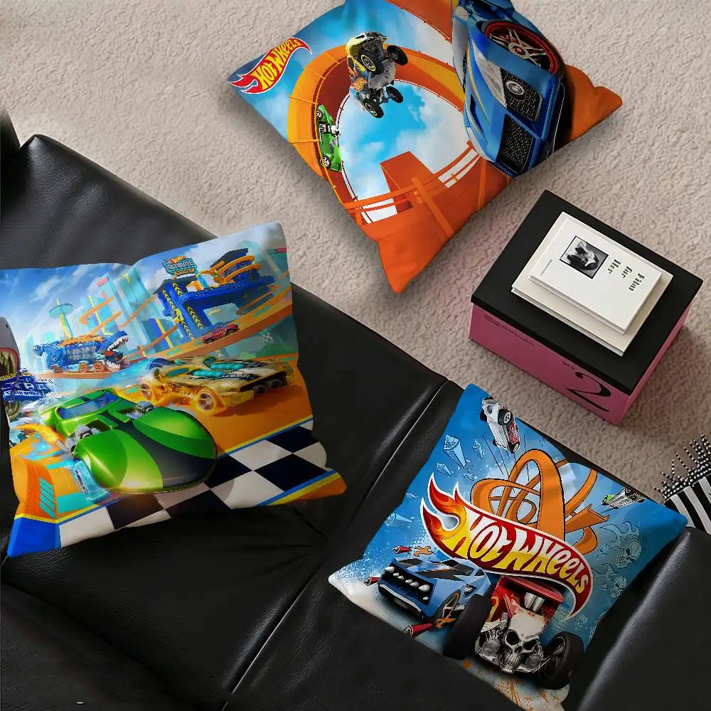 Game H-Hot W-Wheels Maple Design Cushion Cover Happy Autumn Harvest decor Holiday Decorati Pillow Cover