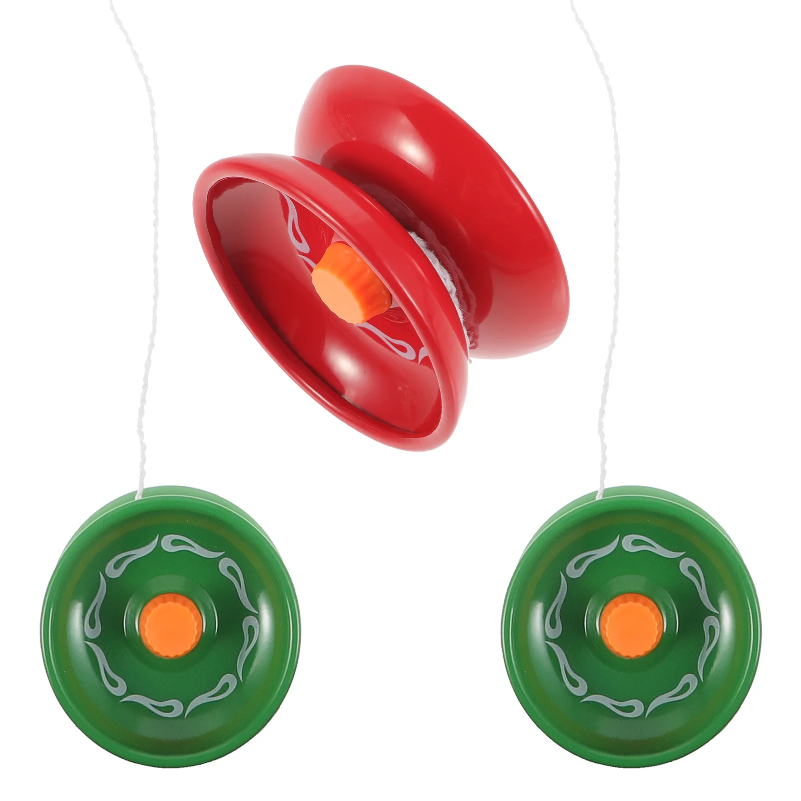 

3 Pcs Yoyo Toy Attention-grabbing Kids Fingertip Ball Yo-Yo Small Yo-yos Wire Control Alloy Outdoor