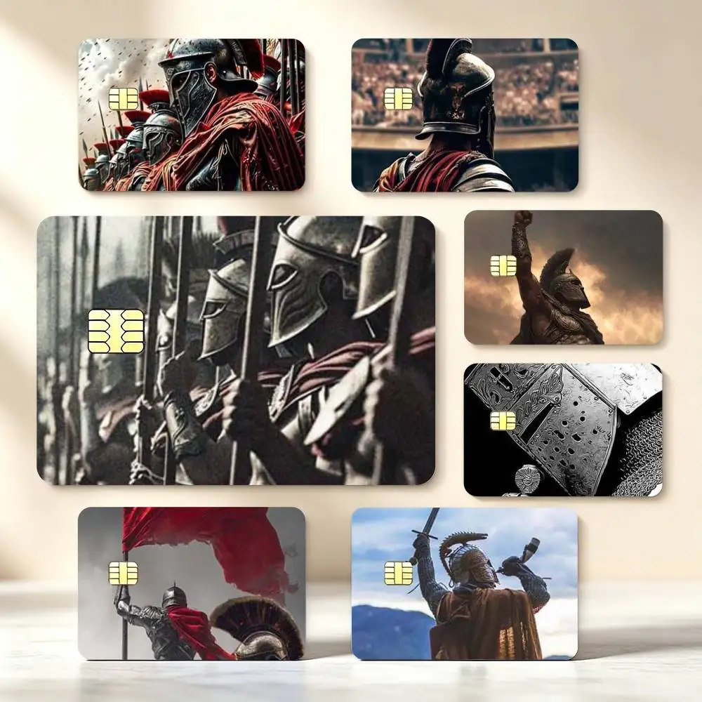 Spartacus High‑Def Game Chip Decals Credit Card Tiny Waterproof Vinyl Decor Practical Present