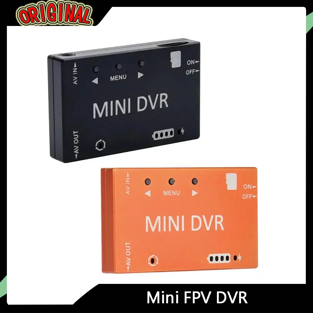 

Мини-модуль FPV DVR — видео-аудиозапись, встроенный аккумулятор, NTSC/PAL для гоночного дрона FPV, радиоуправляемого автомобиля и квадрокоптера